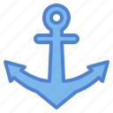 anchor, navy, sail, sailing