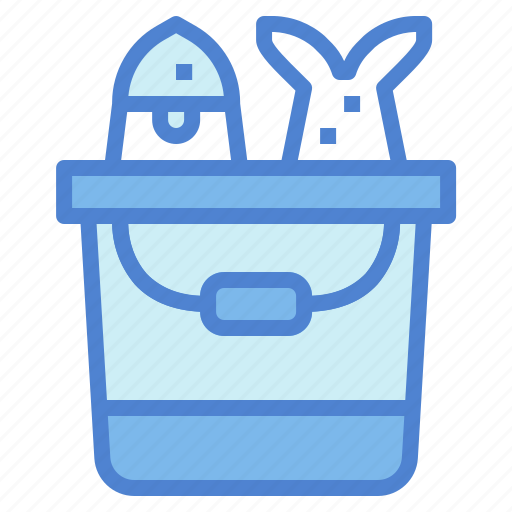 Bucket, fish, fishing, pail icon - Download on Iconfinder