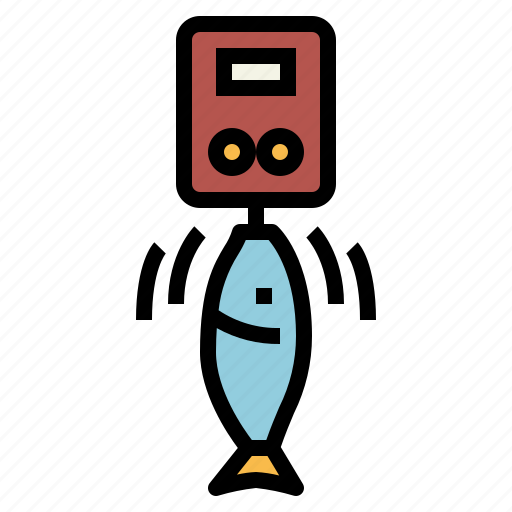 Balance, fish, steelyard, weight icon - Download on Iconfinder