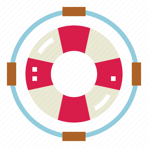 Floating, lifebuoy, lifesaver, security icon - Download on Iconfinder