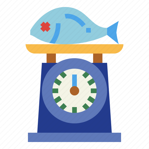 Balance, fish, scale, weight icon - Download on Iconfinder