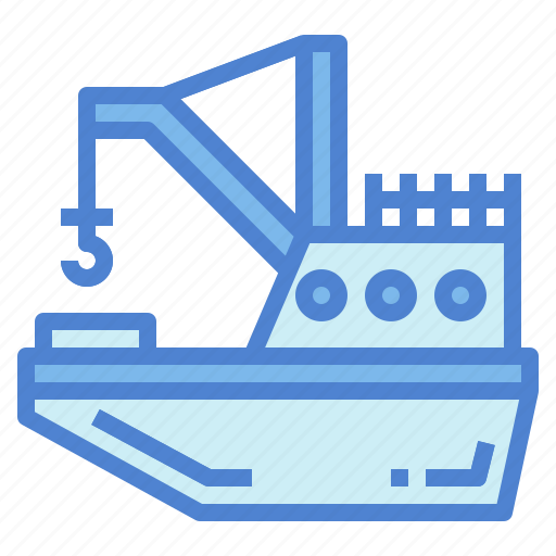 Boat, fishing, ship, transportation icon - Download on Iconfinder