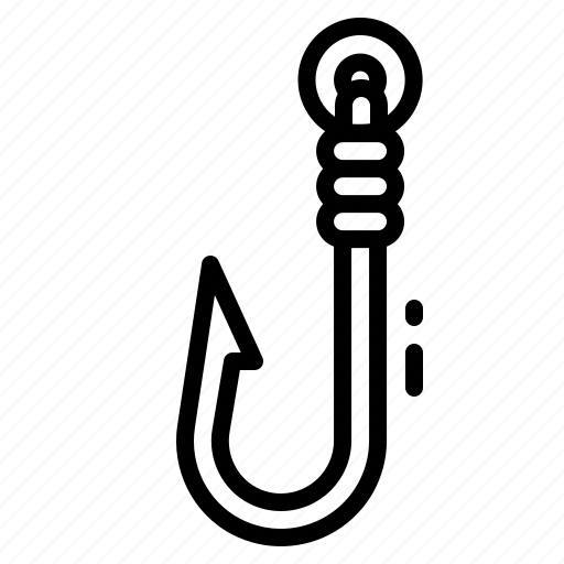 Hook, fishing, steel, sports, tool icon - Download on Iconfinder