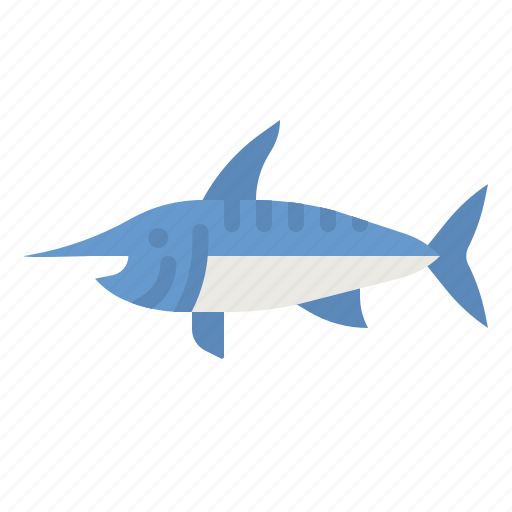 Swordfish, fish, wildlife, aquatic, animal icon - Download on Iconfinder