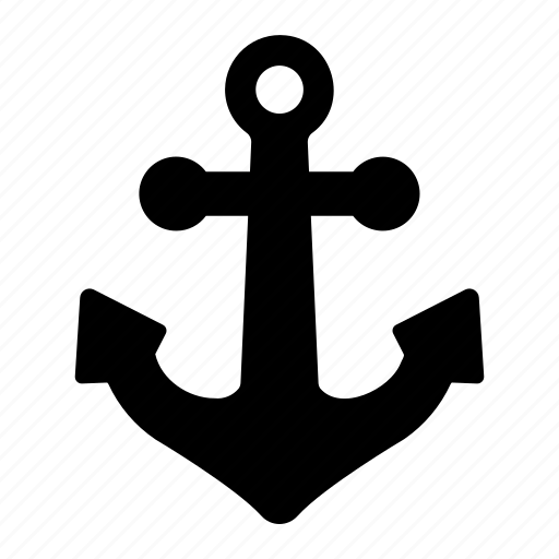 Anchor, tool, shape, symbol, sign, navigation, marine icon - Download on Iconfinder