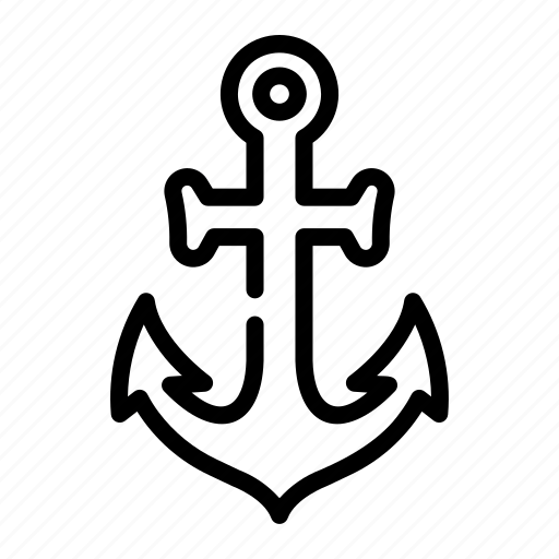 Anchor, sharp, hook, equipment, tool, fishing, sports icon - Download on Iconfinder