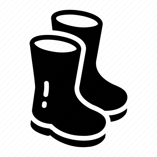Boot, footwear, rubber, shoes, fishing, equipment, miscellaneous icon - Download on Iconfinder