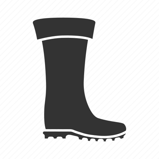 Boot, clothes, footwear, gumboot, rubber, shoe, waterproof icon - Download on Iconfinder
