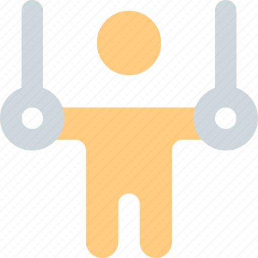 Rings, person, exercise, fitness icon - Download on Iconfinder