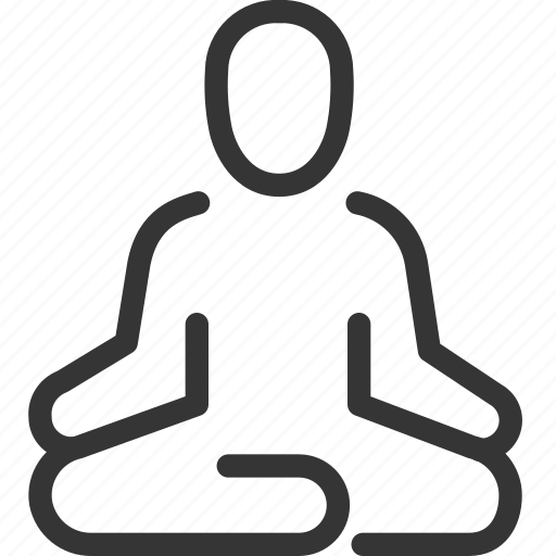 Yoga, stretching, poses, relaxation, mindful, calming, balance icon - Download on Iconfinder