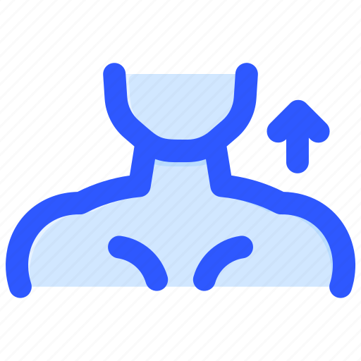 Fitness, gym, neck, sport, stretching icon - Download on Iconfinder