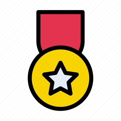 Badge, medal, prize, star, trophy icon - Download on Iconfinder