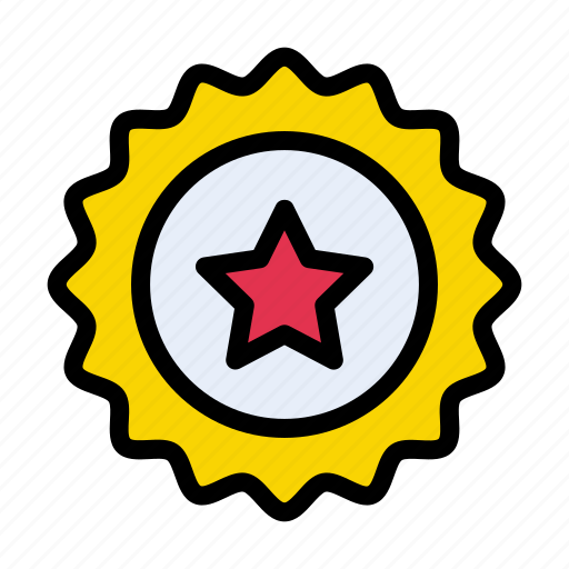 Achievement, badge, medal, prize, star icon - Download on Iconfinder