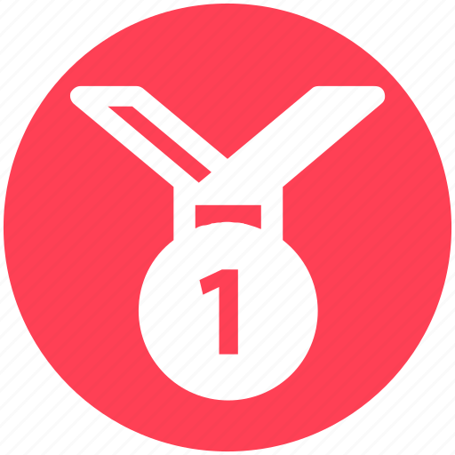 Award, competition, first position, fitness, health, medal icon - Download on Iconfinder