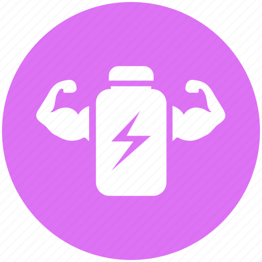 Bodybuilding, bottle, drink, energy, fitness, health, muscle icon - Download on Iconfinder
