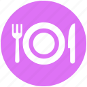 dinner, eating, fork, fork and knife, knife, plate, plate and fork n knife