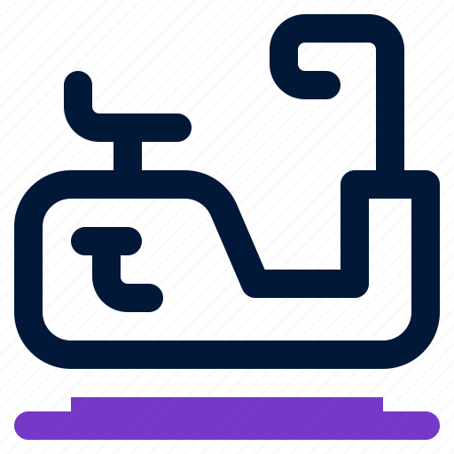 Stationary, bike, bicycle, gym, exercising icon - Download on Iconfinder
