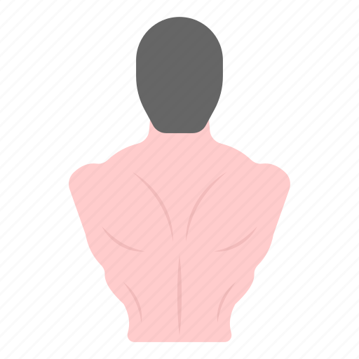 Bodybuilder, back muscles, fitness, back pose, body posing icon - Download on Iconfinder