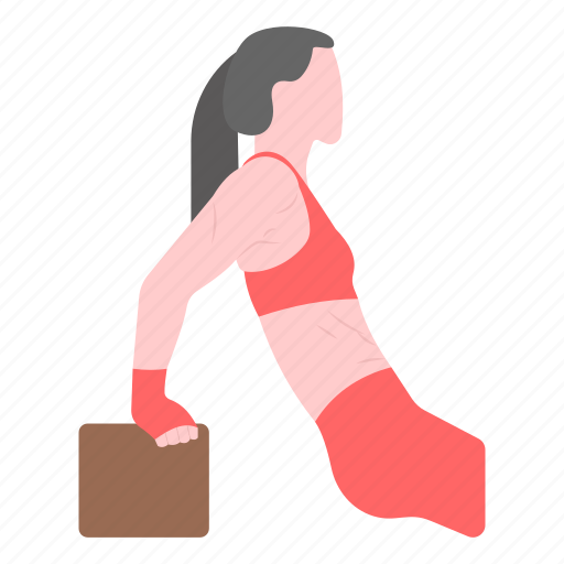 Female bodybuilder, woman fitness, exercising, woman weight lifting, female workout icon - Download on Iconfinder