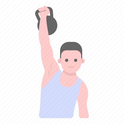 Gym weight, kettlebell lifting, kettlebell exercise, kettlebell workout, fitness bell icon - Download on Iconfinder