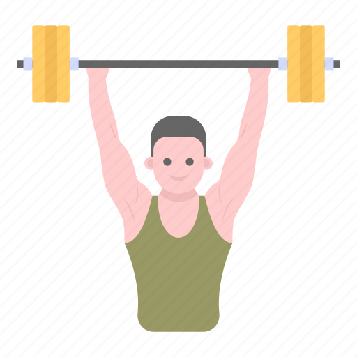 Weight lifting, deadlift, bodybuilding, workout, barbell workout icon - Download on Iconfinder