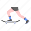 skater, skateboard, skating, sportsman, board skating 