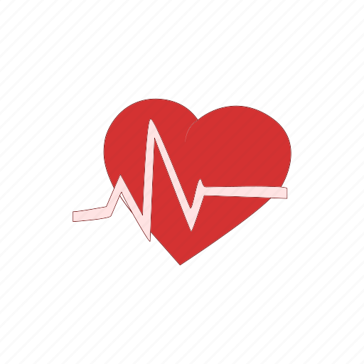 Beat, beats, cardiogram, cartoon, health, heart, medical icon - Download on Iconfinder