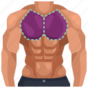 abs, bady, body, chest, fitness, muscles, part