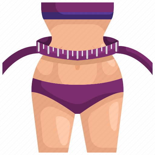 Fat, human, loss, reduce, thin, waist, weight icon - Download on Iconfinder