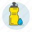 water bottle, plastic bottle, gym bottle, drink, water drop, beverage 