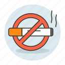 prohibition, smoking, no, cigarette, stop smoking, caution, gym rules