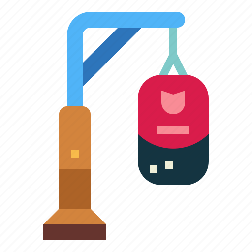 Punching, bag, boxing, exercise, gym, fitness icon - Download on Iconfinder