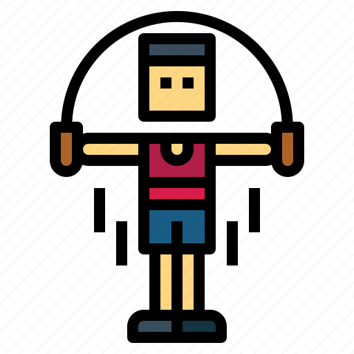 Jump, rope, jumping, exercise, workout icon - Download on Iconfinder