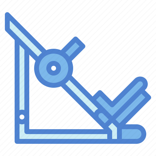Leg, press, machine, exercise, gym, fitness icon - Download on Iconfinder