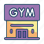 gym, fitness, workout, training, building, exercise 
