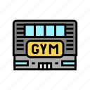 gym, building, fitness, health, athlete, training