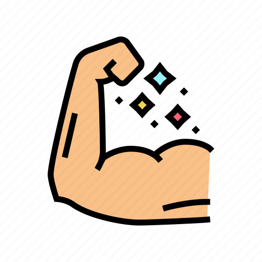 Sportsman, muscle, fitness, health, athlete, training icon - Download on Iconfinder