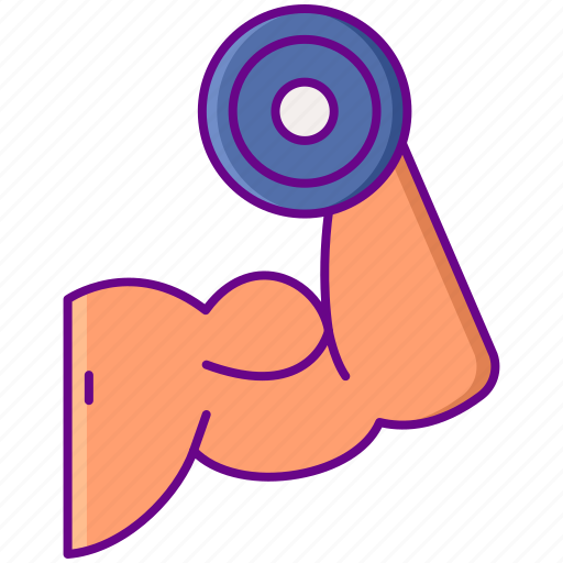 Arm, muscular, strength icon - Download on Iconfinder