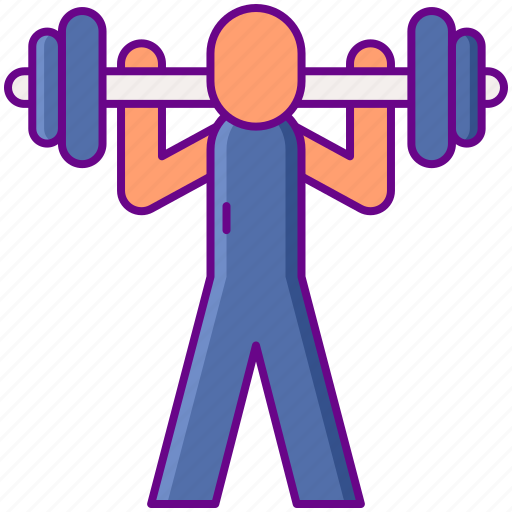 Fitness, gym, lifting, weight icon - Download on Iconfinder