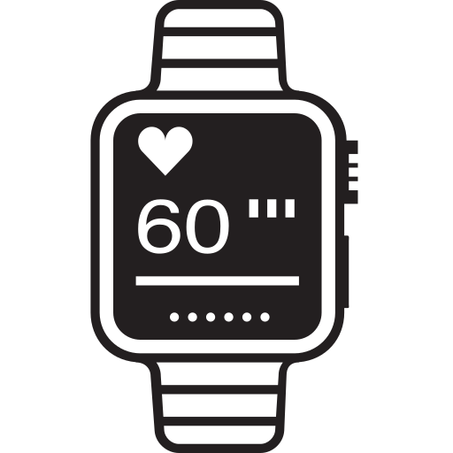 Applewatch, heart, iwatch, monitoring, run, running, watch icon - Free download