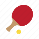 ball, racket, table, tennis 