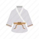 costume, karate, martial, robe 