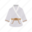 costume, karate, martial, robe 