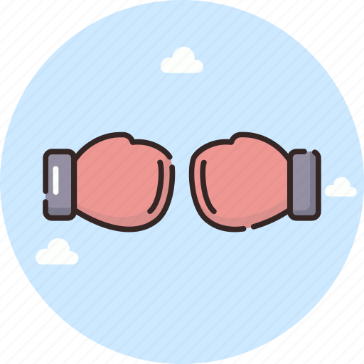 Boxing, boxing gloves, fitness, gym, sports, training, workout icon - Download on Iconfinder