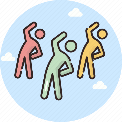 Fitness, group, gym, people, sports, users, workout icon - Download on Iconfinder