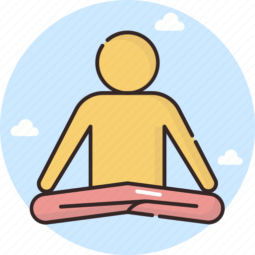 Care, fitness, healthcare, pilates, relax, sports, yoga icon - Download on Iconfinder