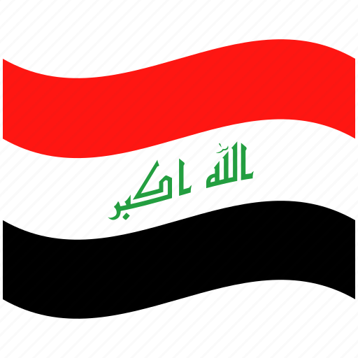 Country, flag, iraq, national, world icon - Download on Iconfinder
