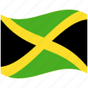 country, flag, jamaican, national, world