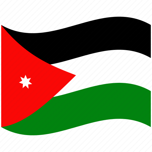 Country, flag, jordan, national, world icon - Download on Iconfinder