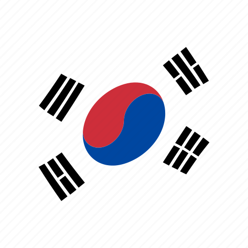Country, flag, national, south korea, world icon - Download on Iconfinder